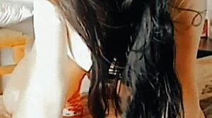 Latina milf enjoys doggystyle fucking bent over