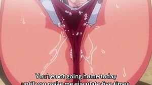 Akane rides passionately in this intriguing NTR hentai movie scene