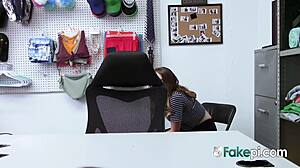 security guard records teen shoplifter encounter