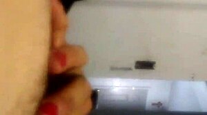 latina girl says, i'm sucking my new friend's big cock while he admires my ass in couple's intimate moment