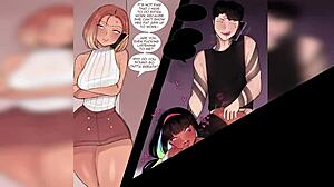 When girlfriend is available, she gets her big tits and ass fucked by big cock, ending in creampie.