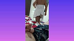 talking about world craziness with my wife, then she blows me