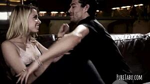 Hey, check out this blonde getting double penetrated hard