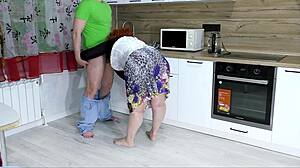 Mature stepmom craves sex with stepson passionately