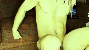 ivory white pounds hole with huge dildo toys in bisexual anal gaping solo