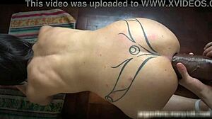 Full anal session with gaping and fisting.