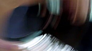 Fucking two girls in my Uno 1997 car with big cock and creampie.