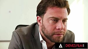 Gorgeous Office Babe Jesse Pony Gets Ass Pounded