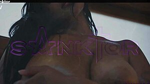 BBW MILF Masturbates In Shower