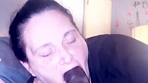 No teeth gumjob leads to accidental facial 😲