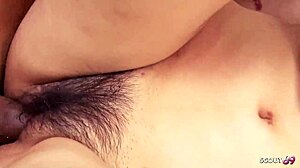 I tricked petite teen to creampie.