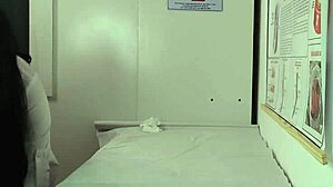 Nurse Watches Patient's Rough Blowbang