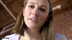 My Strap-On Is Bigger Than Your Dick Clara Dee POV Pegging