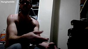 Black belt cowboy lover devours monster cock backstage