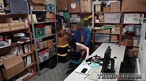 hey, this cute skinny brunette teen is trying anal for the first time as a suspect 😏