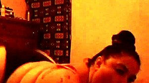 BBW Carlee performs blowjob on big ass in detailed scene