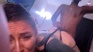 elle takes aggressive bbc for creampie... can she handle it?