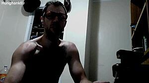 Black belt cowboy lover devours monster cock backstage