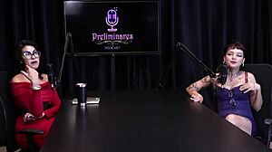 melhores momentos da annie clementine no preliminares podcast com bia hot - parte 2 watch on sheer red