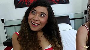 Filming The Aroused Girls Gets Exciting Once They Explore Their Lesbian Side By Eating Ass And Tribbing