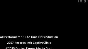 Petite Carmen Valentina's Big Tits Spread in Humiliating Latex Gagging