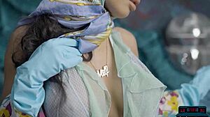 big boobs asian milf asa akira solo softcore porn video with a striptease