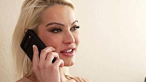 horny euro hottie reunites with husband for quickie riding and tight sex