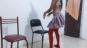 hot erotic dance at stepsister's house 😍