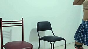 hot erotic dance at stepsister's house 😍