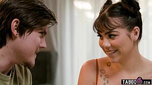 Stepmom teaches stepson anal sex instructions to save for marriage night