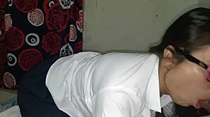 hijastra colegiada provoca a padrastro con esa falda del colegio vídeo viral casero de la hijastra uniformada del colegio de ciudad de méxico es follada por padrastro