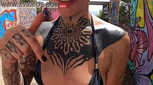 latina teen couple fucks on ibiza beach with facial and public walk!