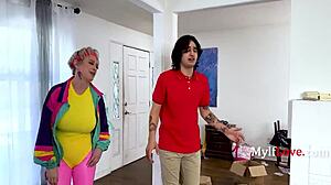 Asian Yoga Milf Nicole Doshi Slips Onto Client's Hard Cock For Rough Doggystyle