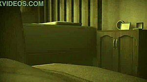 Hatsune Miku in full nude bunny costume from Y to Y Project Diva mod