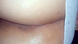 latina bride in robe giving her big ass pussy