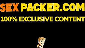 Spectacular Body Raver Hottie Holds On For Big Cock Doggy Style Railing