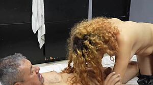 bony seduces her stepfather for delicious cock part 2