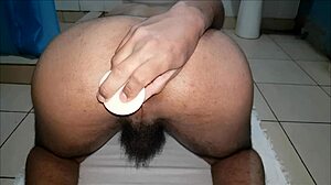 Intense Farting Action with Anal Toys and Gaping Asshole Part 3