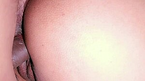 Desi amateur enjoys doggystyle creampie with hindi audio