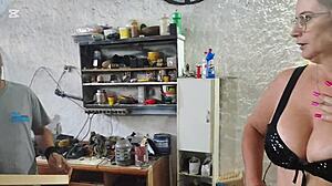 grandma nails tiffany montavani on the car for pussy pix payment