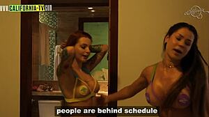 Lesbians Adventuring Naked In Brazilian Paradises