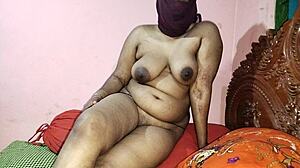 Newly married couple enjoys romantic sex and facial