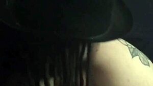 Clockwork Bleu S4: Blonde Beauty Worships Ass In Interracial Rimjob