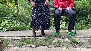 I Cum Heavily on My Mother-in-Law's Sexy High-Heeled Shoes in Fetish Roleplay