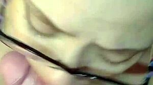 melisabunny squirts during deepthroat and riding with semen in pussy 😍 ft bunnnyfamily