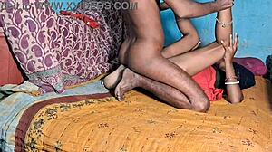 Desi wife engages in best bed sex with anal finger assfucking deepthroat dirty talk and hairy pussy fingering