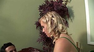 Big tit fairy services cock with blowjob and cumshot