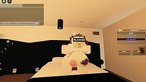 Intense anal fucking with big black cock in roblox porn blacked