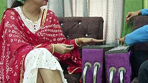 Stepsister Bhabhi Loses Her Pussy In A Card Game