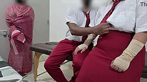 Students Having Sex in Front of Teacher!